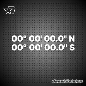 GPS Waypoint Stickers